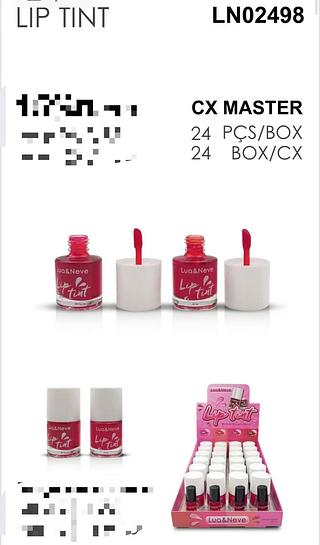 LUA NEVE LIP TINT-24PCS/4.50