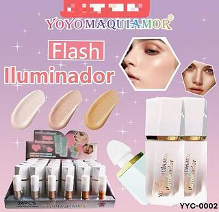 yoyo maquiamor iluminador liquido-24pcs/6.50