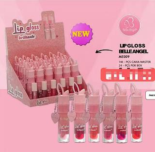BELLEANGEL LIP GLOSS-24PCS