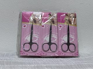 TESOURA PARA SOBRANCELHAS-12PCS/1.66