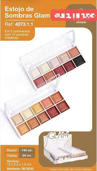 VIVAI PALETA DE SOMBRAS-24PCS/6.83