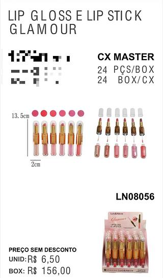 LUANEVE MASCARA DE CILIOS-24PCS/6.50