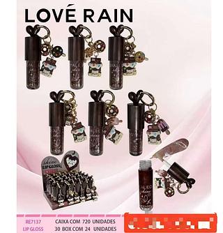 LOVE RAIN LIP GLOSS-24PCS/6.50