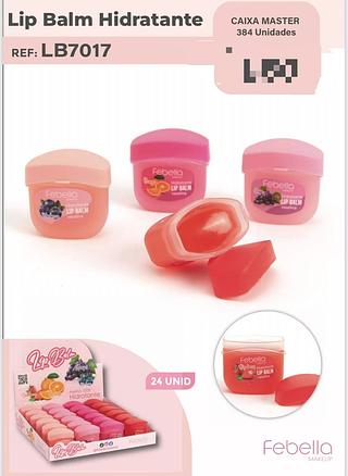 FEBELLA LIP BALM HIDRANTANTE-24PCS/1.83