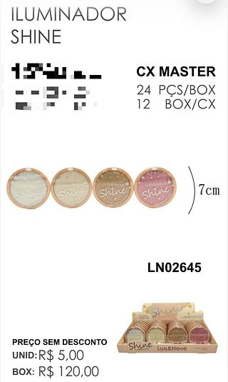 LUANEVE ILUMINADOR-24PCS/5.00