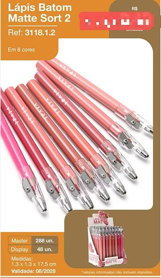 vivai lapis BATOM MATTE-48PCS/2.79