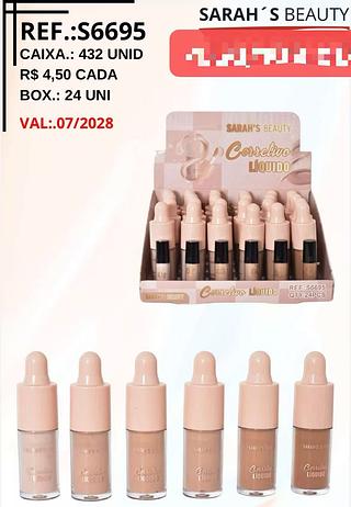 SARAHS CORRETIVO LIQUIDO-24PCS/4.50