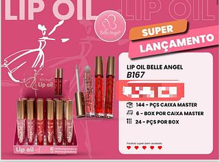 BELLE ANGEL-LIP OIL-24PCS/4.29