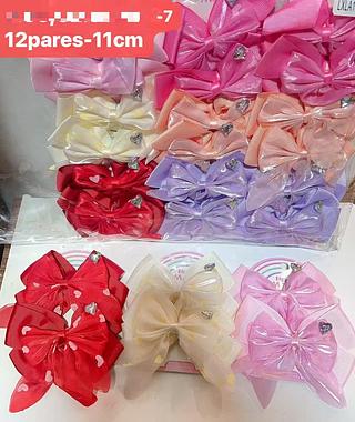 LACO PARA CABELO PRESILHA-TAMANHO G-12PARES/2.50
