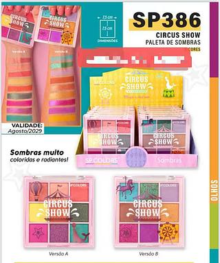 SP COLORS PALETA DE SOMBRA-12PCS/7.00