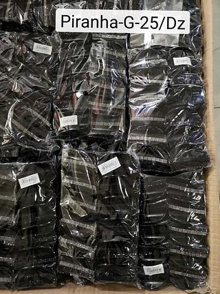 PIRANHA PLASTICO COM PEDRA-12PCS/2.08