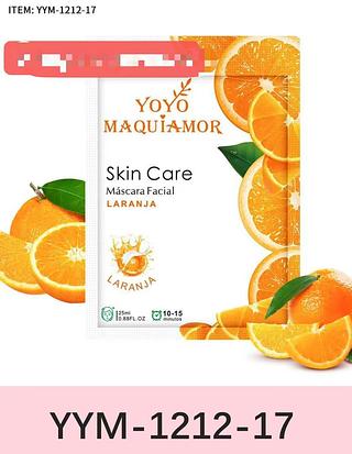 YOYO MASCARA FACIAL LARANJA-20PCS/2.80