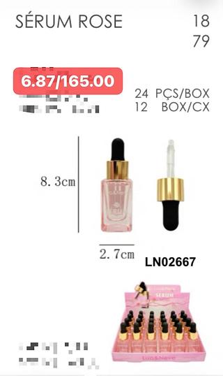 LUA NEVE SERUM ROSA-24PCS/6.87