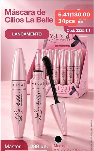 VIVAI MASCARA PARA CILIO -24PCS/5.41