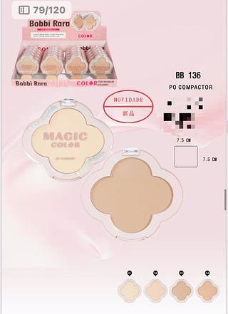 BOBBIRARA PO COMPACTO-24PCS/5.00