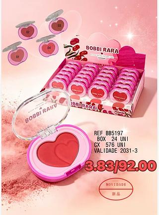 BOBBIRARA BLUSH E --24PCS/3.83