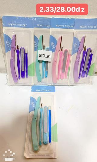 KIT DE NAVALHA-12PCS/2.33