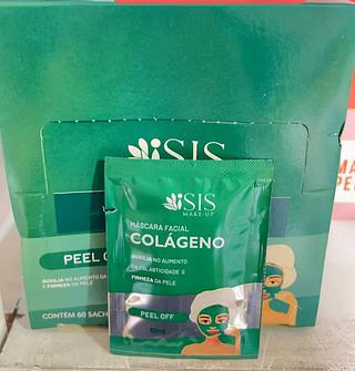 ISIS MASCARA FACIAL SACHE COLAGENO -60PCS/0.80