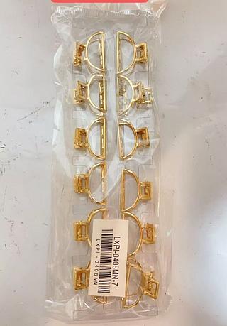 PIRANHA METAL-2.5CM-TAMANHO P-12PCS/0.62