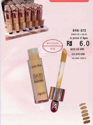 BOBBIRARA CORRETIVO LIQUIDO-24PCS/6.00