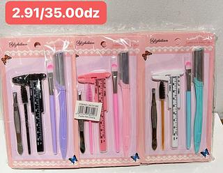 KIT DE NAVALHA PARA SOBRANCELHA-12PCS/2.91