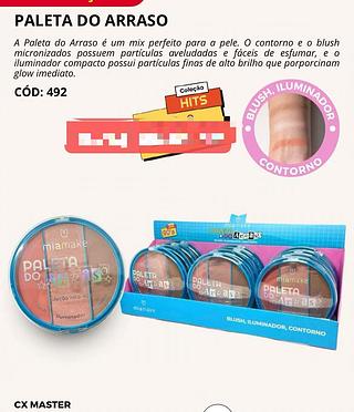 MIA MAKE PALETA DA ARRASO-12PCS/8.75
