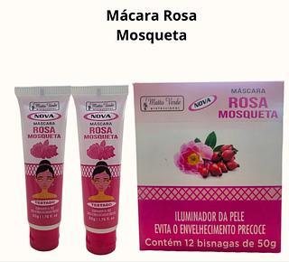 MATTO VERDE MASCARA FACIAL BISNAGAS ROSA MOSQUETA-12PCS/4.83