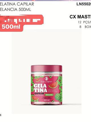 LUANEVE GELATINA CAPILAR MELANCIA-12PCS/6.50