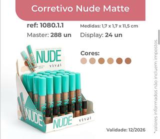 VIVAI CORRETIVO NUDE MATTE-24PCS/4.87
