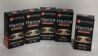 HENNA PARA SOBRANCELHA EGIPCIA-MARROM