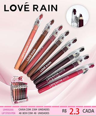 LOVE RAIN LAPIS DE LABIAL-48PCS/2.30
