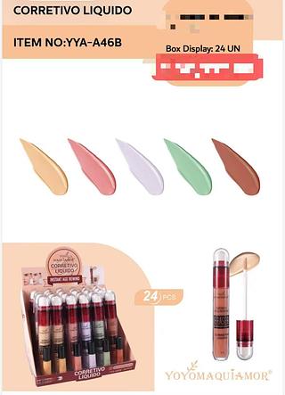 YOYO CORRETIVO LIQUIDO-24PCS/5.50