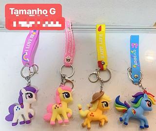 CHAVEIRO DE BORRACHA-TAMANHO G-12PCS/2.50