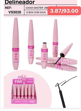 YVISIY DELINEADOR LIQUIDO-24PCS/3.87