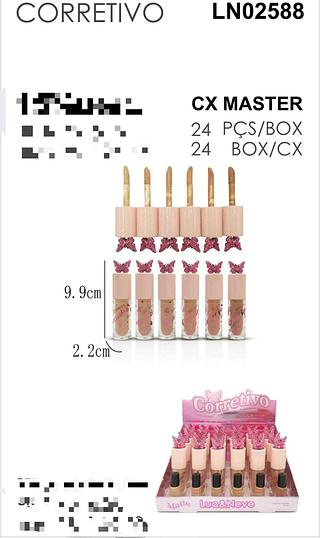 LUANEVE CORRETIVO LIQUIDO-24PCS/6.20