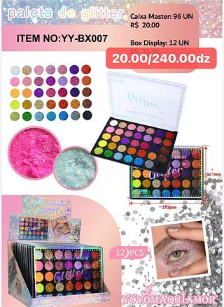 YOYO PALETA DE SOMBRAS-12PCS/20.00