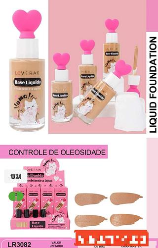 LOVE RAIN BASE MATTE-12PCS/9.50