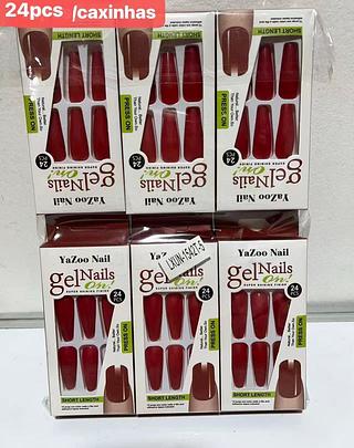 UNHA POSTICA-12CAXINHAS(COM24PCS)-/3.00