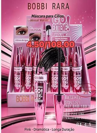 BOBBI RARA MASCARA PARA CILIOS-24PCS/4.50