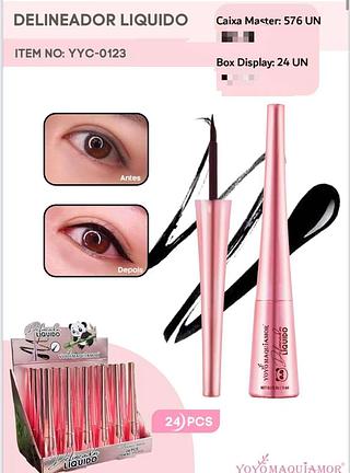 YOYO MAQUIAMOR-DELINEADOR LIQUIDO-24PCS/3.50