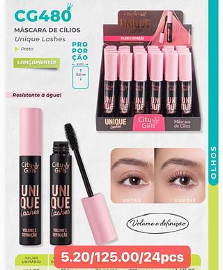 CITY GIRLS MASCARA DE CILIOS-5.20/24PCS