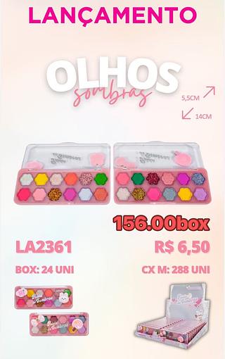 LABRANCHE PALETA DE SOMBRA-24PCS/6.50