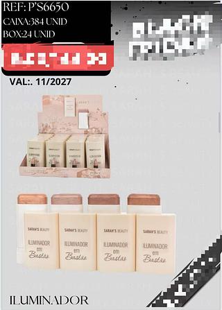 SARAHS ILUMINADOR EM BASTAO-24PCS/6.00