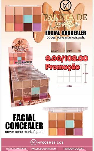 MY LIFE PALETA DE CORRETIVO /12PCS/9.00