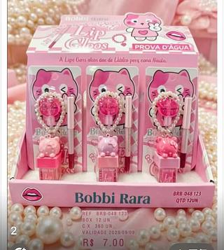 BOBBIRARA LIP GLOSS-12PCS/7.00