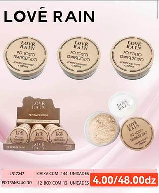 LOVE RAIN PO TRANSLUCODO-12PCS/4.00