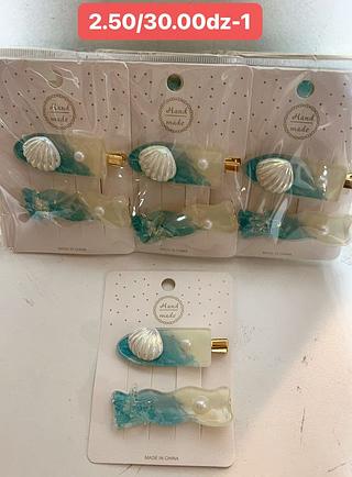 PRESILHA DE BICO DE PATO KIT2PCS/2.50