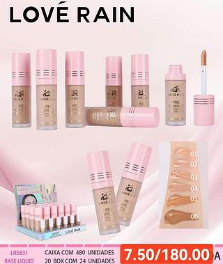 LOVE RAIN BASE LIQUIDO-24PC/7.50