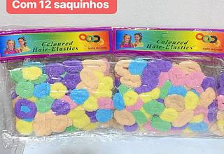 ELASTICOS DE MEIA XUXINHA INFANTIL-12PCS/1.50