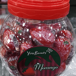 batom de morango-50PCS/1.50